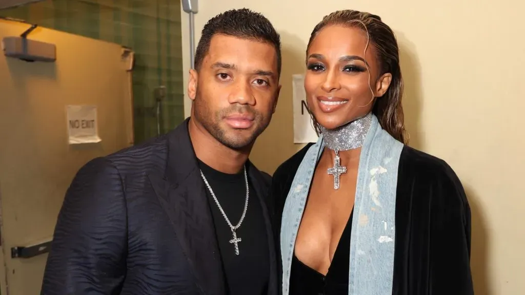 Russell Wilson and Ciara attend the Recording Academy Honors presented by The Black Music Collective during the 65th GRAMMY Awards on February 02, 2023. (Source: Jesse Grant/Getty Images for The Recording Academy)