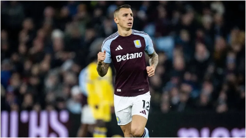 Lucas Digne of Aston Villa β IMAGO / Sebastian Frej