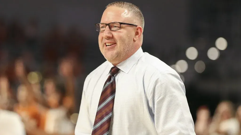 Texas A&M Aggies head coach Buzz Williams during an NCAA, College League, USA men s basketball game between Texas and Texas A&M at Dickie in 2019. (Source:IMAGO / ZUMA Press Wire)