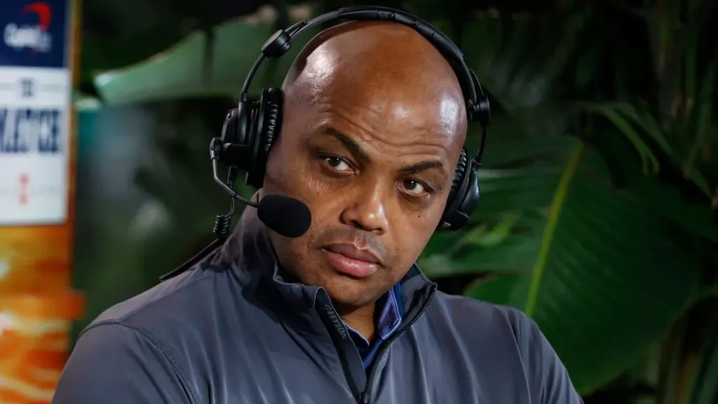 Charles Barkley looks serious