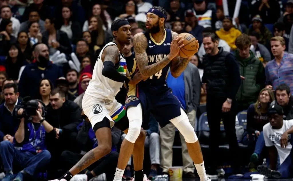 Brandon Ingram and Jalen McDaniels.
