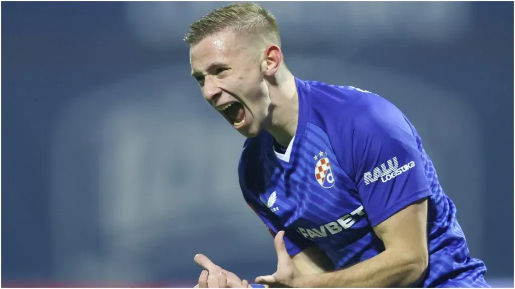 Luka Stojkovic of Dinamo Zagreb â IMAGO / Pixsell