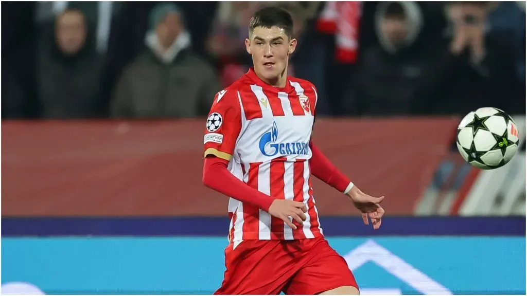 Andrija Maksimovic of Crvena Zvezda – IMAGO / Starsport