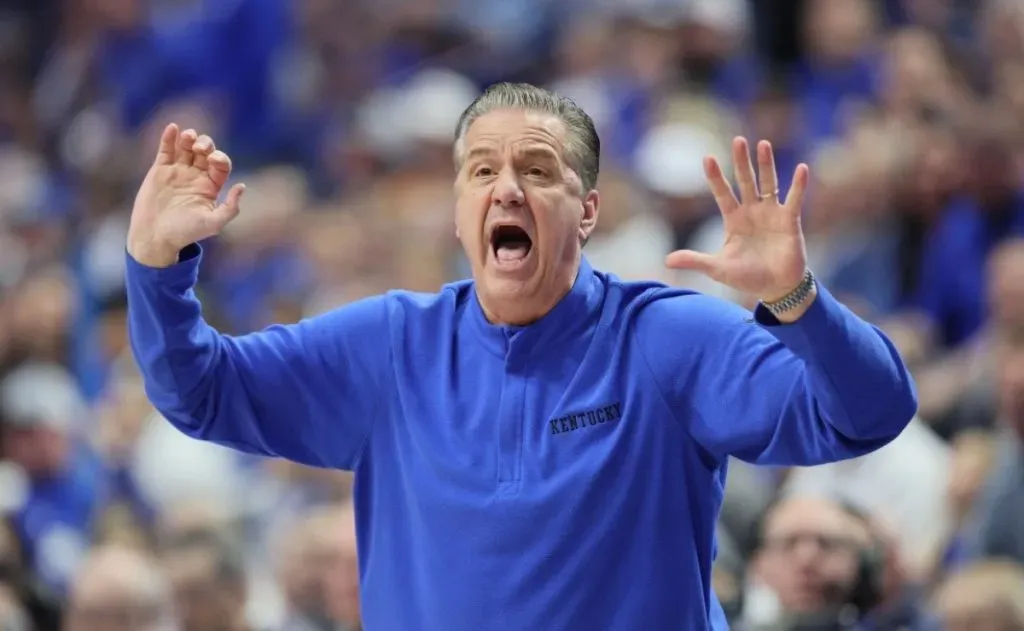 John Calipari head coach of the Kentucky Wildcats