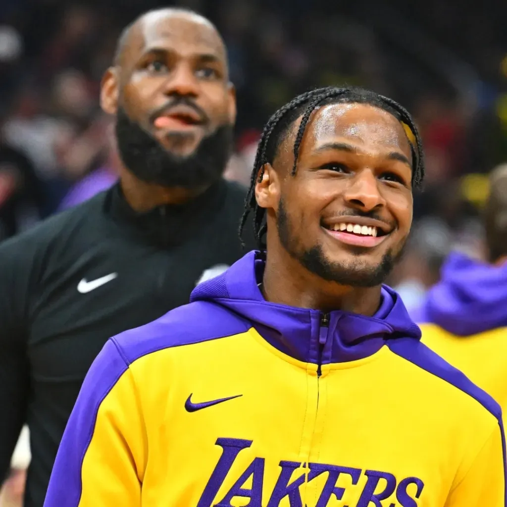 LeBron James, Bronny James