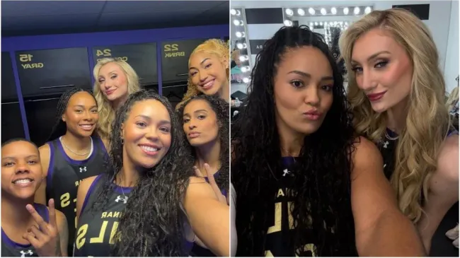 The Lunar Owl players (Instagram: @napheesa24)