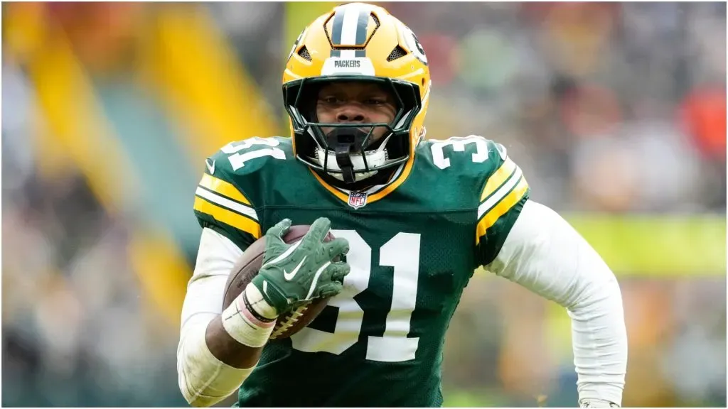 Emanuel Wilson of the Green Bay Packers â Patrick McDermott/Getty Images