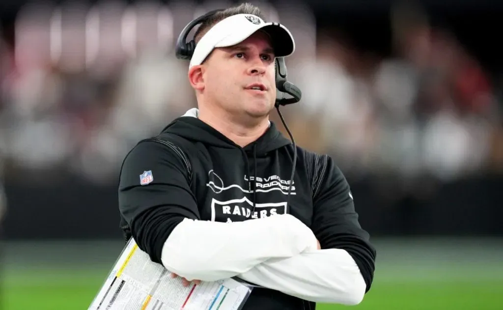 Josh McDaniels, former head coach of the Las Vegas Raiders