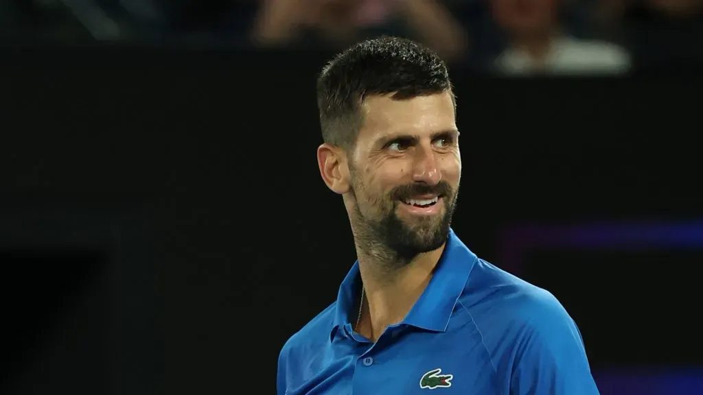 Novak Djokovic at the 2025 Australian Open (Clive Brunskill/Getty Images)