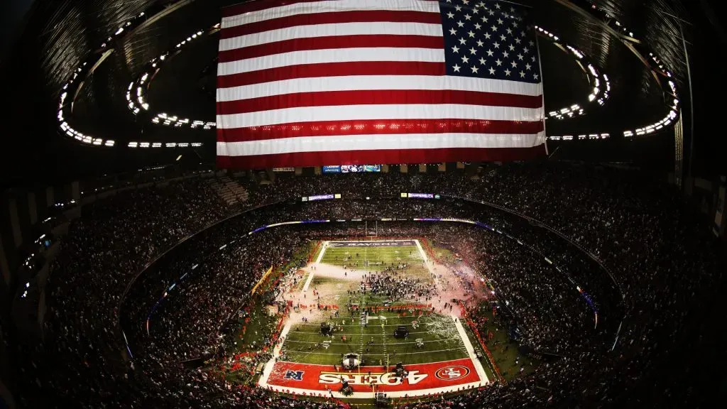 Celebration of the Baltimore Ravens 34-31 win against the San Francisco 49ers during Super Bowl XLVII at the Mercedes-Benz Superdome on February 3, 2013 in New Orleans. (Source: Chris Graythen/Getty Images)