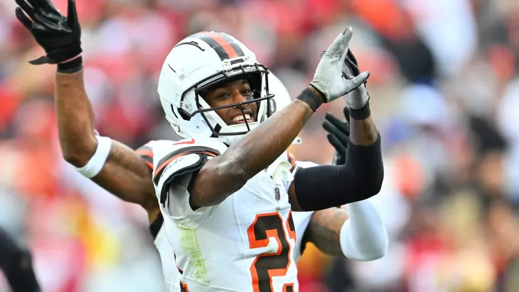 Denzel Ward, cornerback for the Cleveland Browns