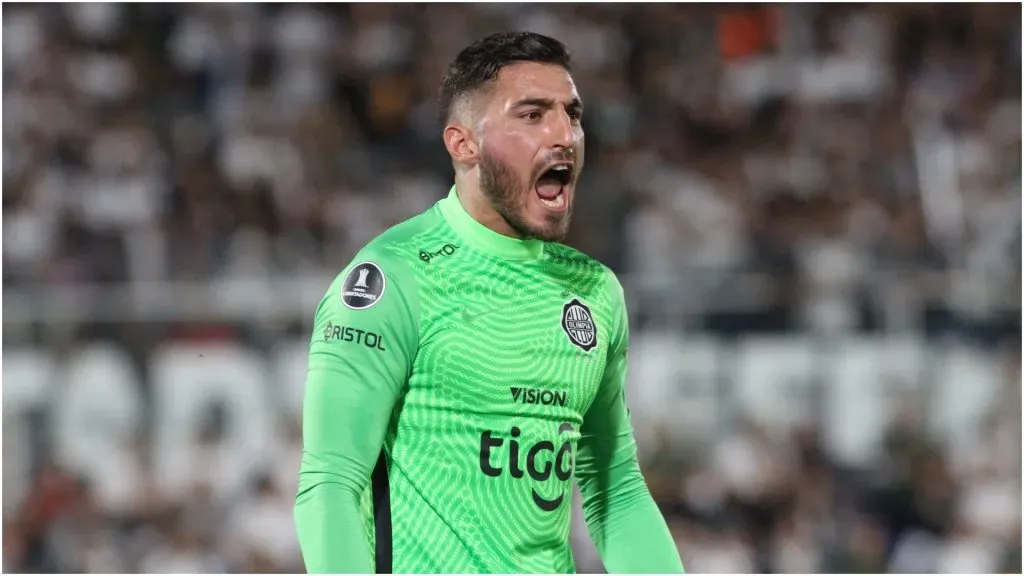 Gaston Olveira goalkeeper of Olimpia ā Christian Alvarenga/Getty Images