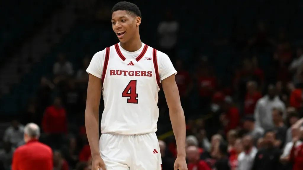 Ace Bailey #4 of the Rutgers Scarlet Knights