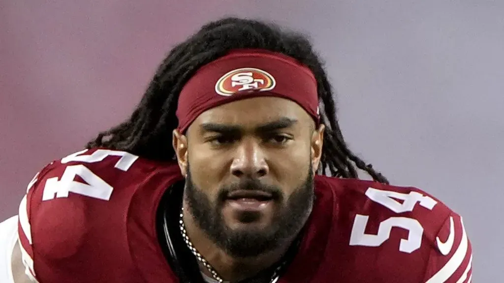 Fred Warner #54 of the San Francisco 49ers