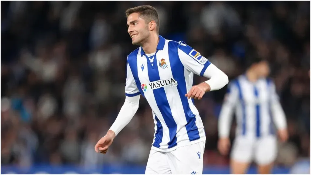 Arsen Zakharyan of Real Sociedad – Juan Manuel Serrano Arce/Getty Images