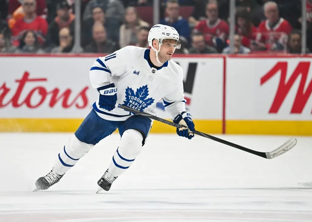 Max Domi #11 of the Toronto Maple Leafs
