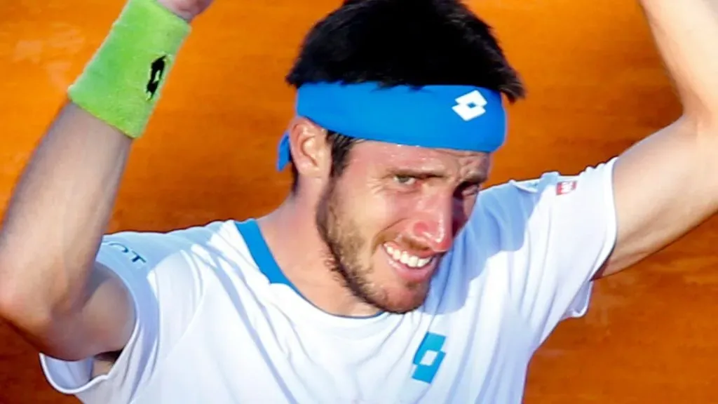 Leonardo Davis at the David Cup 2015. (Source: @ESPNtenis)