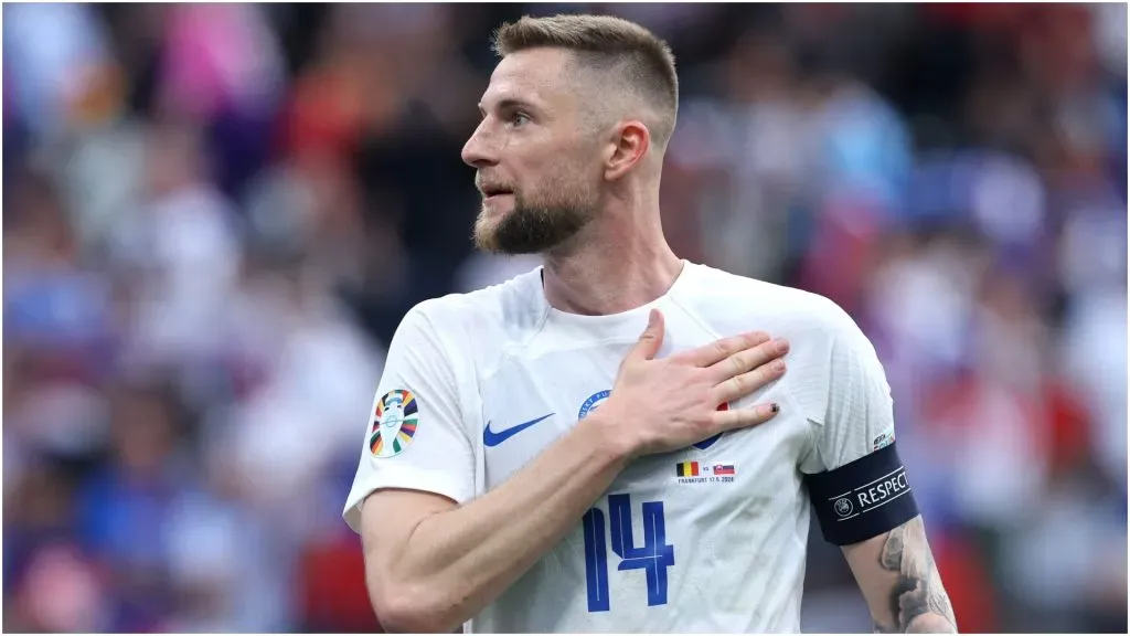 Milan Skriniar of Slovakia โ Alex Grimm/Getty Images