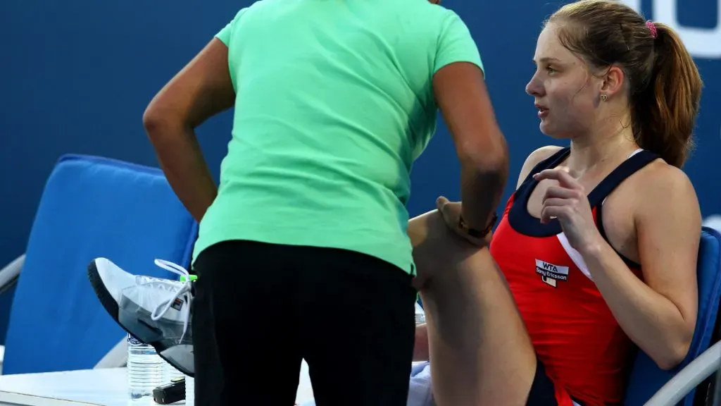 Chakvetadze dealt with injuries during her career (Robert Cianflone/Getty Images)