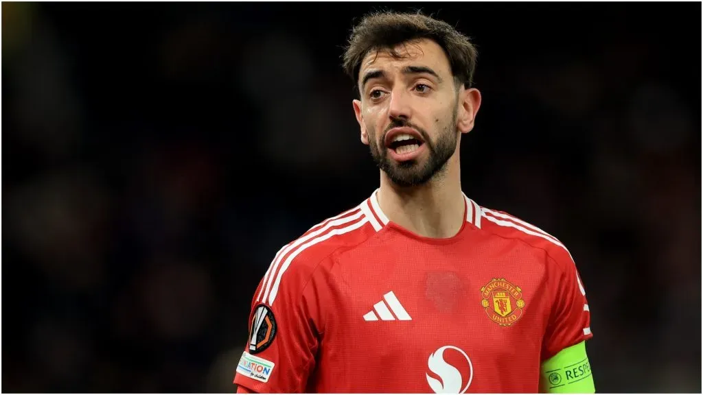 Bruno Fernandes of Manchester United