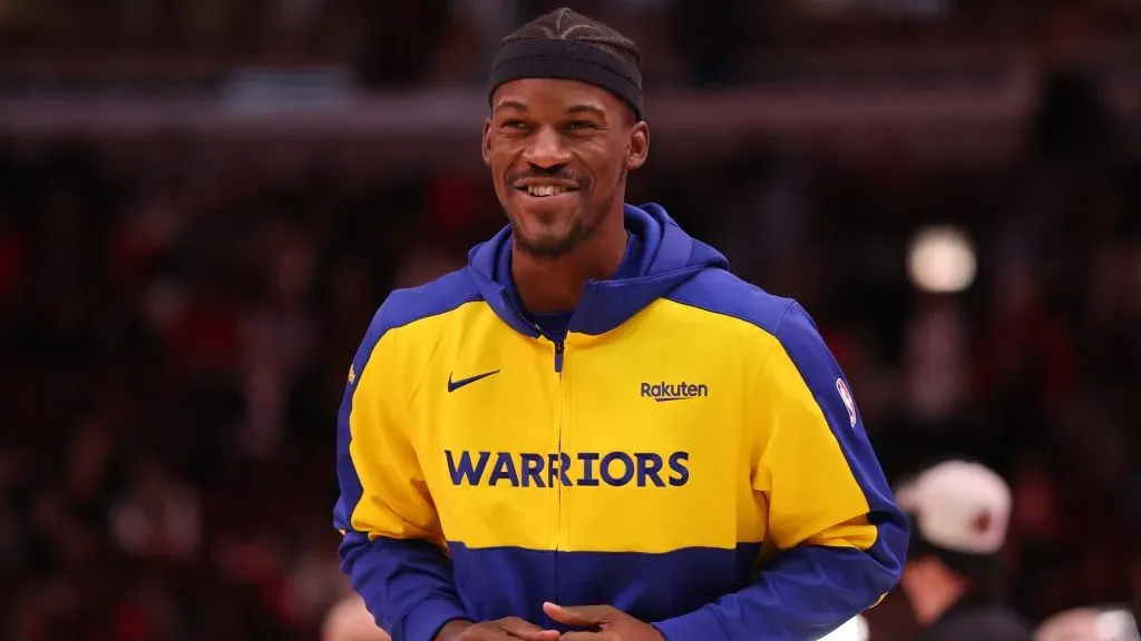 Jimmy Butler smiling