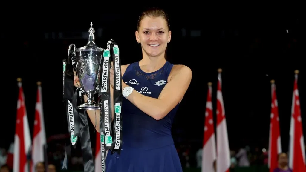 Radwanska won the 2015 WTA Finals (Matthew Stockman/Getty Images for WTA)