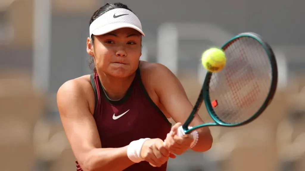 Emma Raducanu during the 2025 French Open (Getty Images)