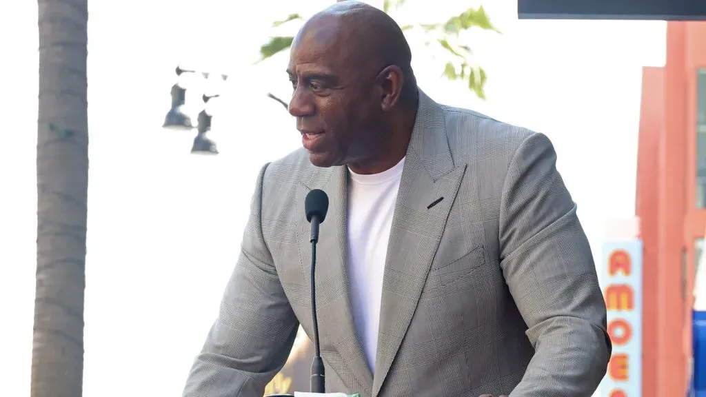 Magic Johnson speaking