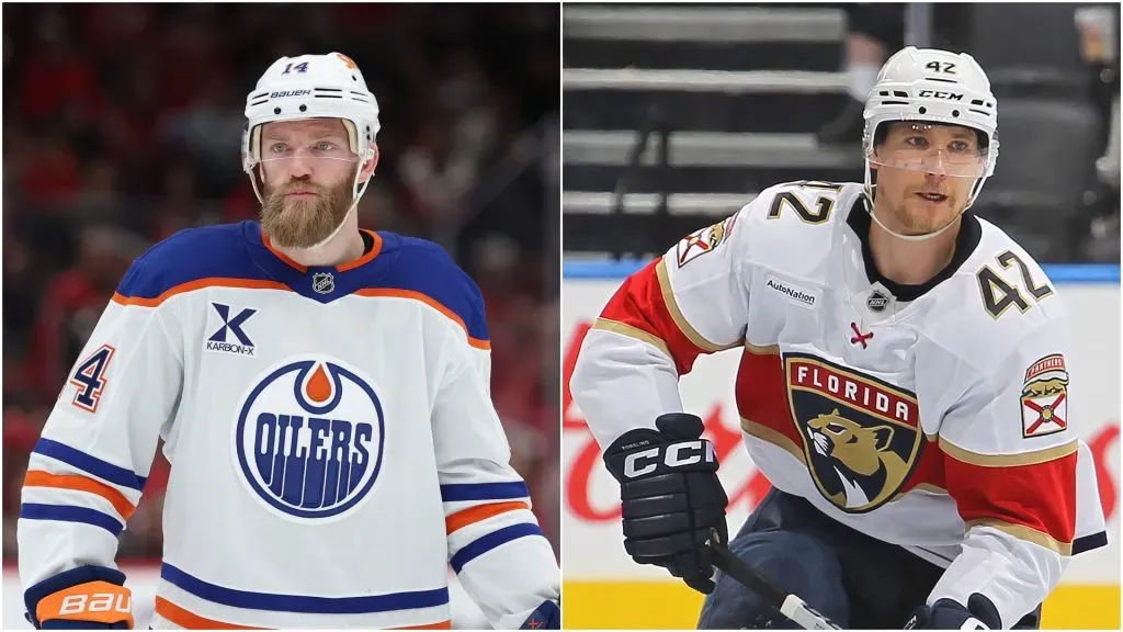 Mattias Ekholm (left) and Gustav Forlsing (right)