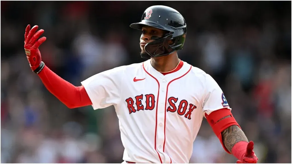 Ceddanne Rafaela of the Boston Red Sox β Brian Fluharty/Getty Images