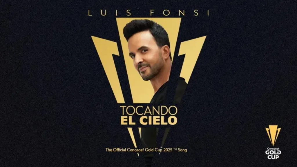 Luis Fonsi for the Gold Cup 2025. (Source: CONCACAF)