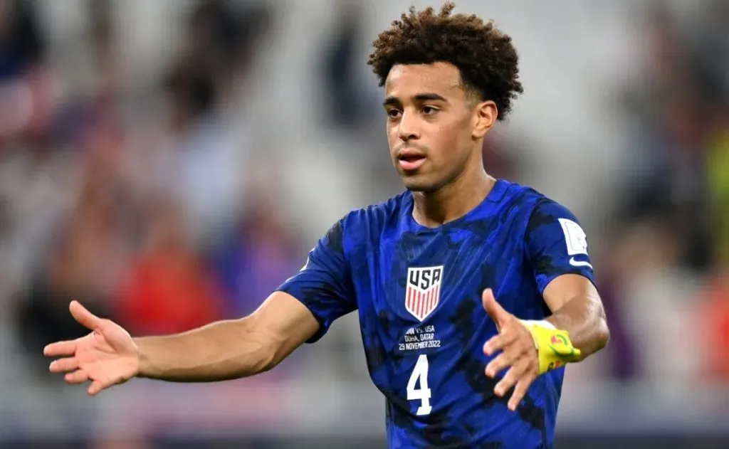 Tyler Adams of United States