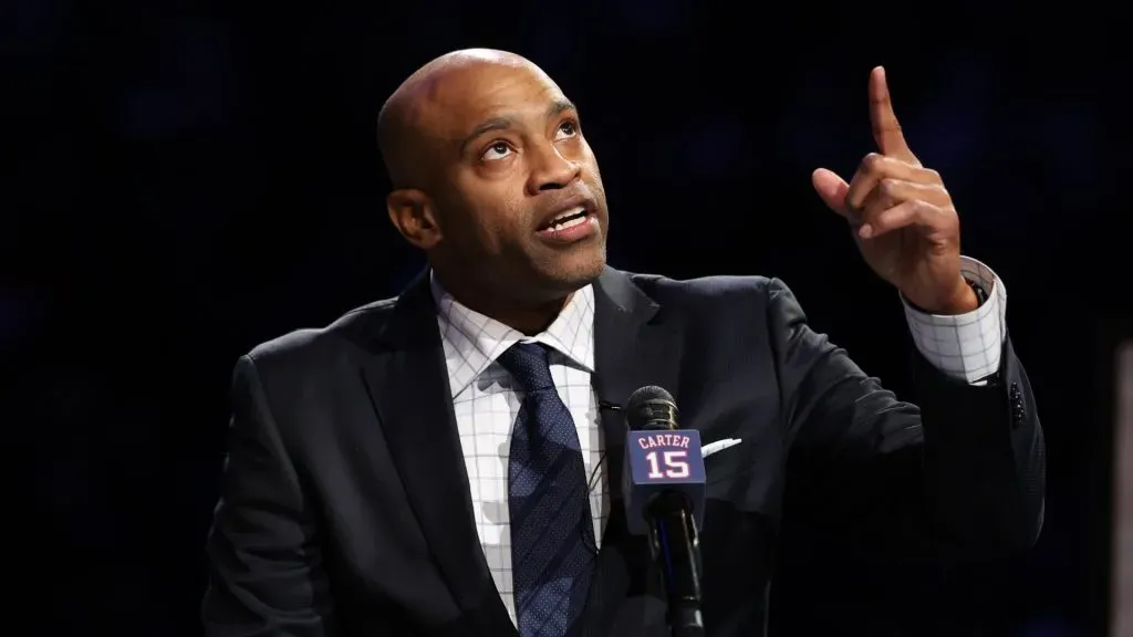 Vince Carter speaking