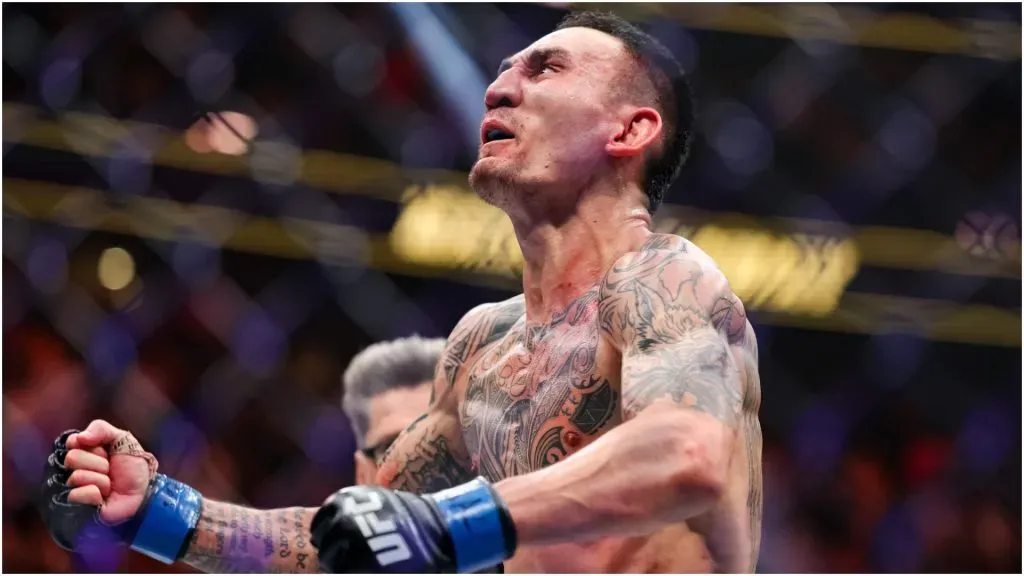 Max Holloway reacts â Carmen Mandato/Getty Images