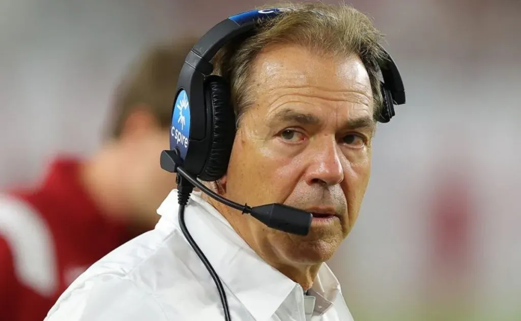 HC Saban of Alabama Crimson Tide
