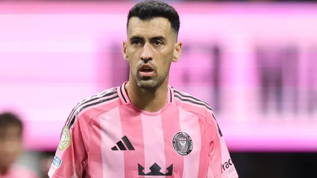 Sergio Busquets in game with Inter Miami