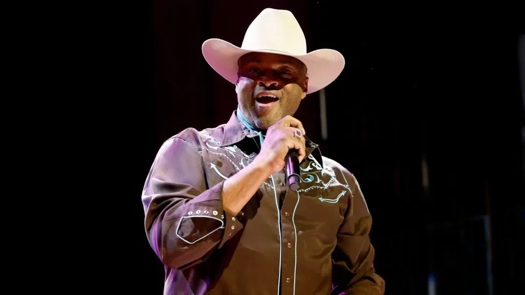 Cowboy Troy performs onstage for From Where I Stand: The Black Experience in Country Music box set and online experience in 2024. (Source: Jason Kempin/Getty Images for the Country Music Hall of Fame and Museum)