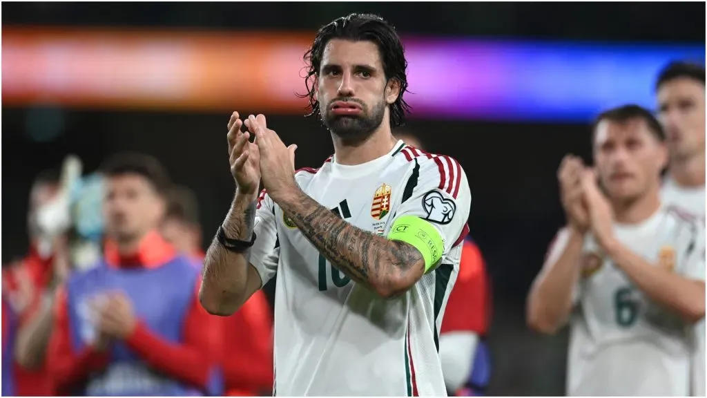 Dominik Szoboszlai of Hungary â Charles McQuillan/Getty Images