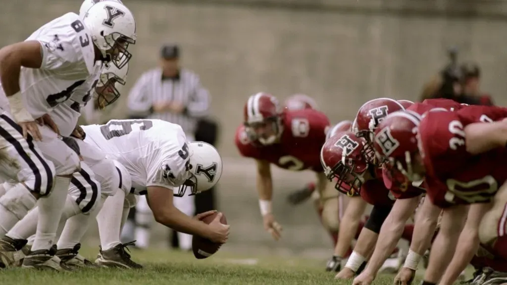 Harvard vs. Yale (Source: Al Bello /Allsport)