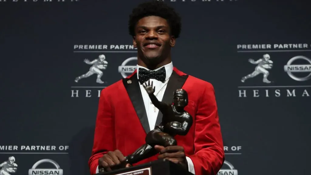 Lamar Jackson (Source: Michael Reaves/Getty Images)