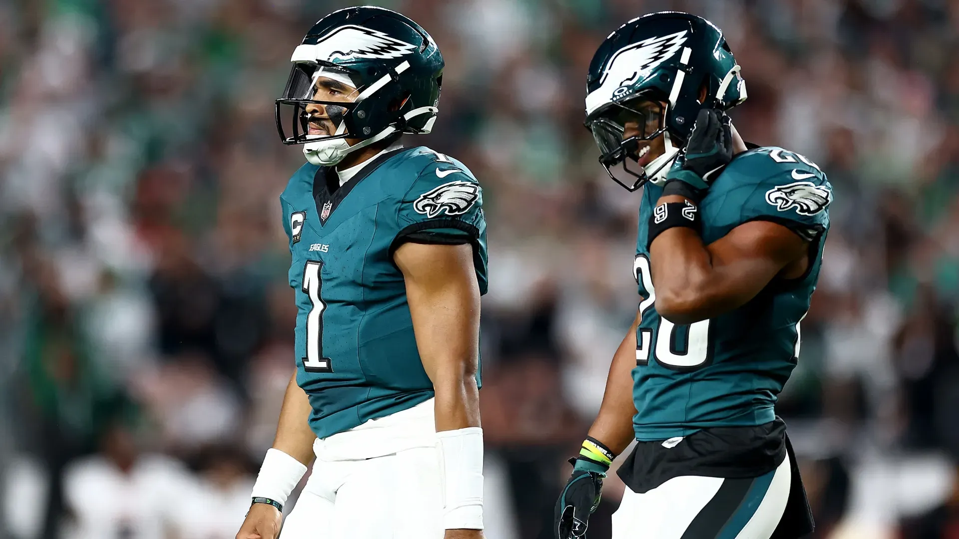 Jalen Hurts Saquon Barkley