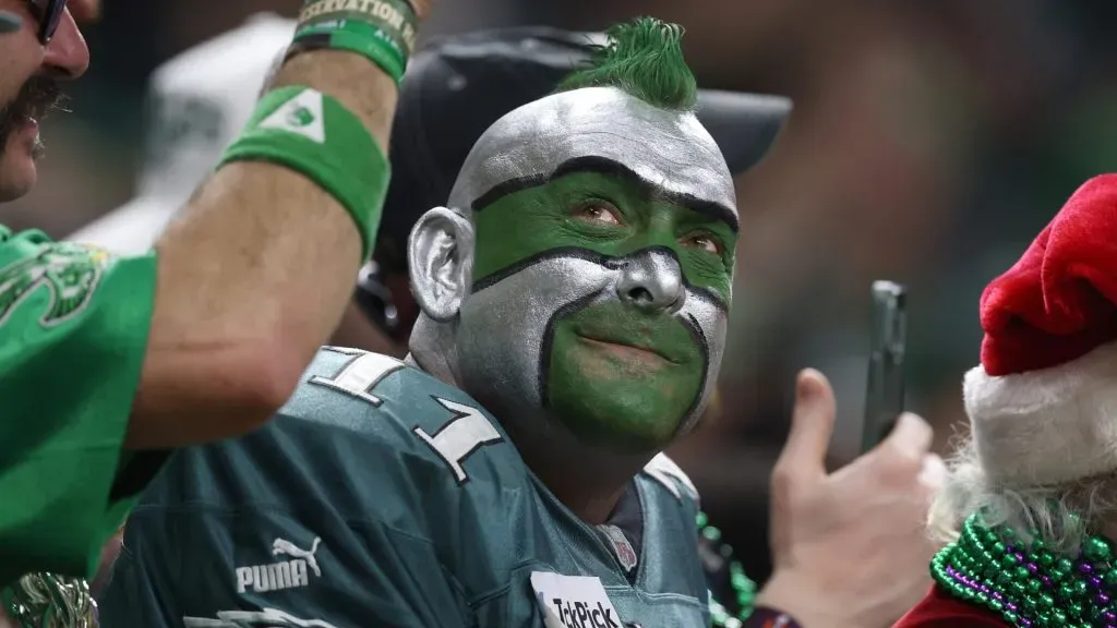 Philadelphia Eagles fan (Source: Emilee Chinn/Getty Images)