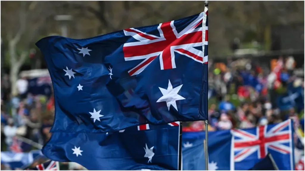 Australian flags ā Tracey Nearmy/Getty Images
