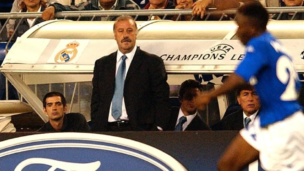 Vicente Del Bosque during a Champions League game. (Source: Tim De Waele/Getty Images)