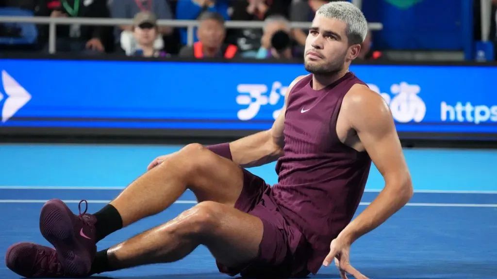 Carlos Alcaraz gets injured