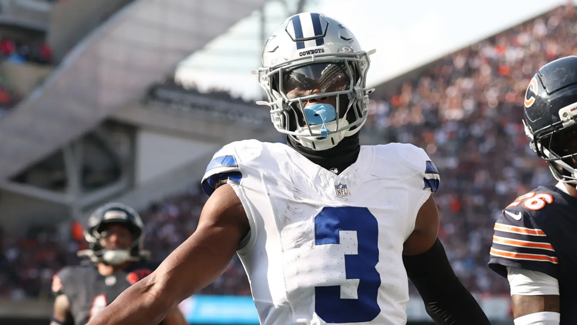 George Pickens #3 of the Dallas Cowboys