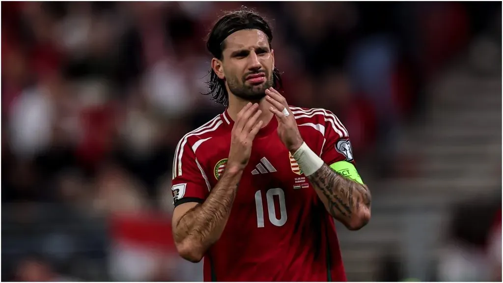 Dominik Szoboszlai of Hungary ā David Balogh/Getty Images