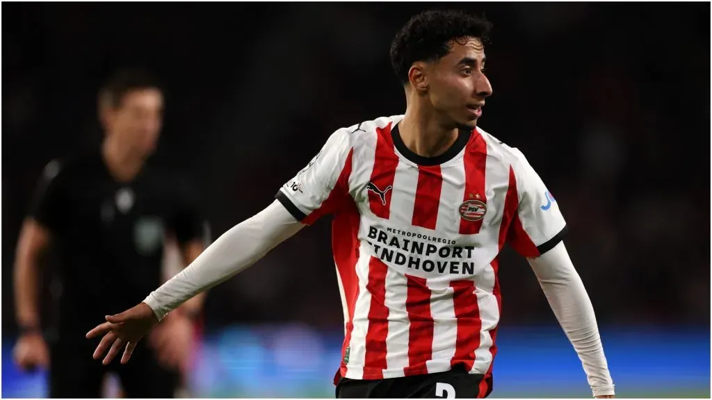 Anass Salah-Eddine of PSV – Dean Mouhtaropoulos/Getty Images