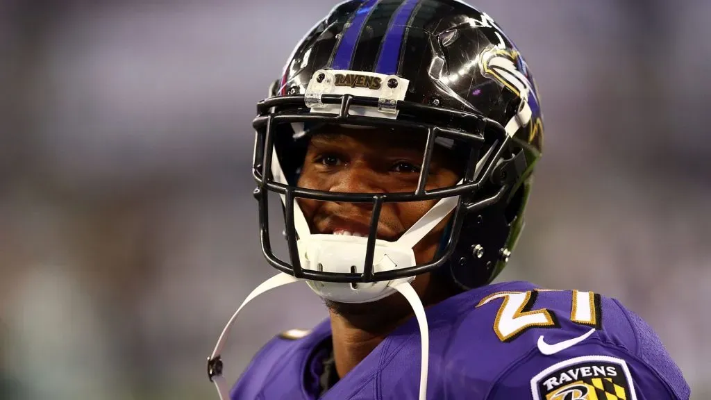 Ray Rice (Source: Ronald Martinez/Getty Images)
