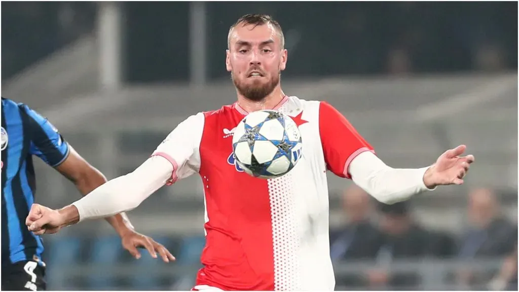 Tomas Chory of Slavia Praha ā Marco Luzzani/Getty Images